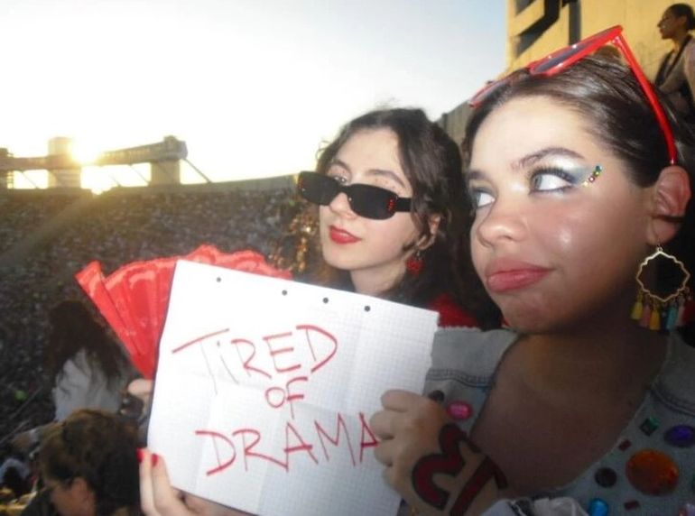 Uno de los regalos para Anna Chiara del Boca fue la entrada para ver el recital de Taylor Swift en River. Uno de los regalos para Anna Chiara del Boca fue la entrada para ver el recital de Taylor Swift en River.