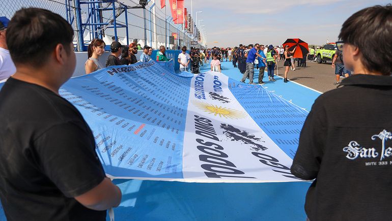 Los héroes de Malvinas, siempre presentes en el Turismo Carretera