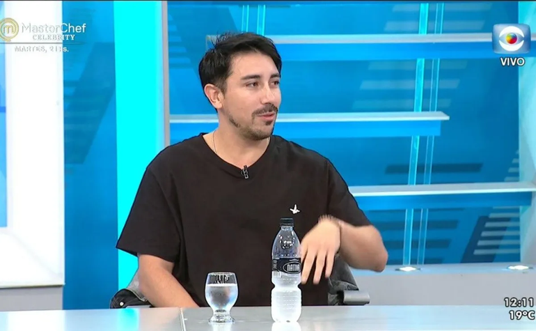 De gira: ex crack uruguayo llegó a una entrevista después de un after
