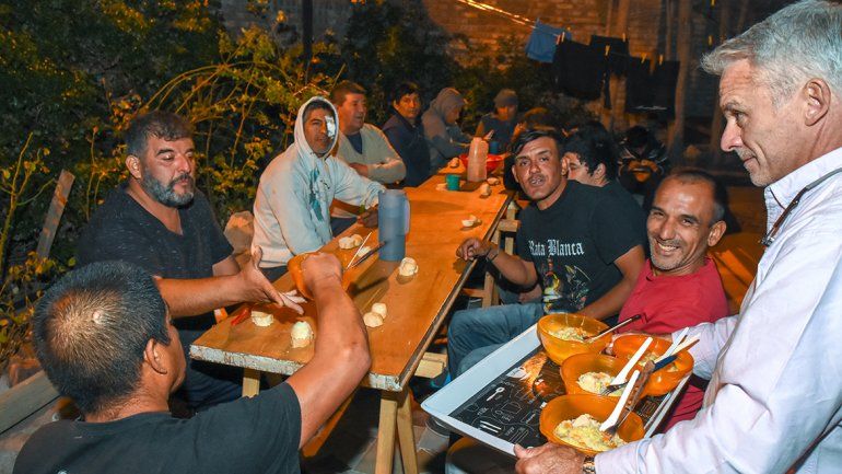 Colapsó un refugio para  los que viven en la calle