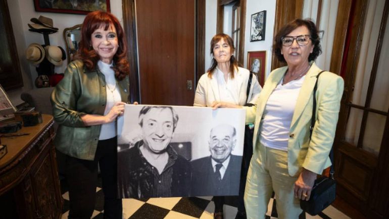 Silvia Sapag y Beartiz Gentile visitaron a Cristina Kirchner.