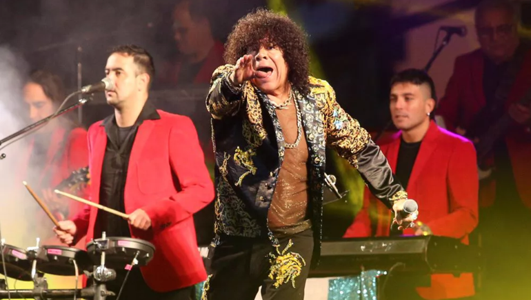 La Mona Jiménez, uno de los grandes referentes del cuarteto de Córdoba. La Mona Jiménez, uno de los grandes referentes del cuarteto de Córdoba.