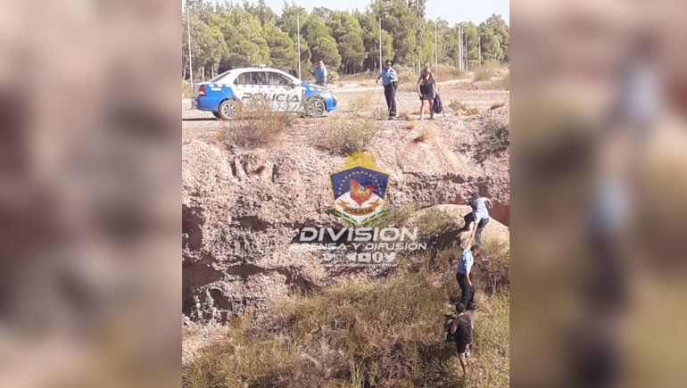 Fueron a rescatar a una persona, pero se encontraron con una perra