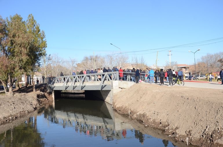 El puente sobre el arroyo Durán es solo uno de los trabajos de un plan más amplio. El puente sobre el arroyo Durán es solo uno de los trabajos de un plan más amplio.