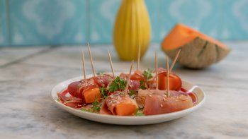 Receta ideal para el verano: melón con jamón | LM Neuquen Receta ideal para el verano: melón con jamón