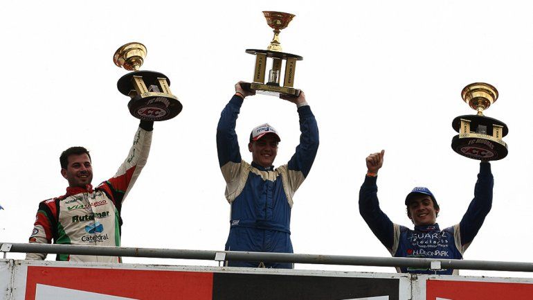 Daniel Nefa logró el podio en la final del TC Mouras