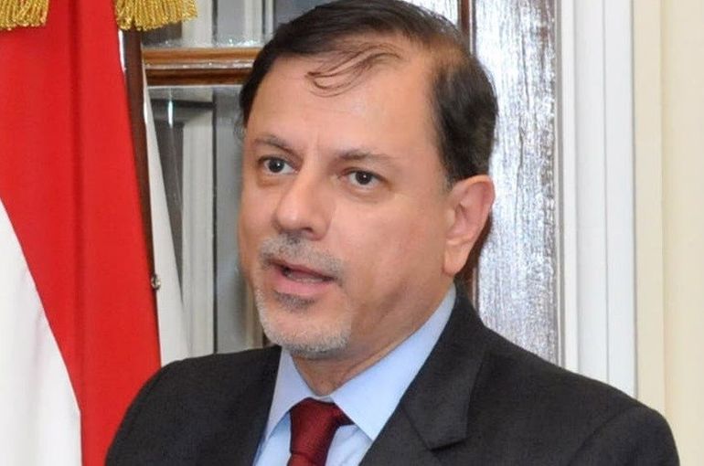 Eduardo Zuain, embajador de Argentina en Rusia, recibió a Alberto.