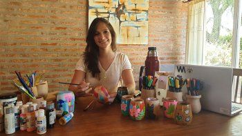 la emprendedora que lleno los mates de arte, diseno y color la emprendedora que lleno los mates de arte, diseno y color