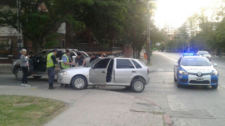 Choque sin heridos en plena Avenida Argentina