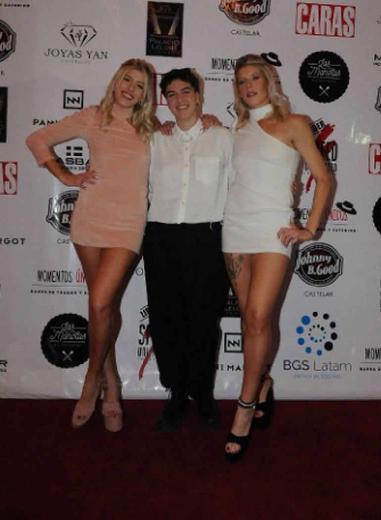 Mora de Gran Hermano también fue parte del festejo.