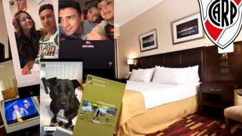 encierro insoportable: que hacen los jugadores de river en sus piezas encierro insoportable: que hacen los jugadores de river en sus piezas