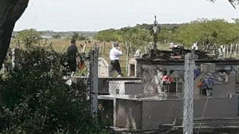 La anciana fue encontrada con un crucifijo dentro de la boca en un cementerio de Corrientes.&nbsp;