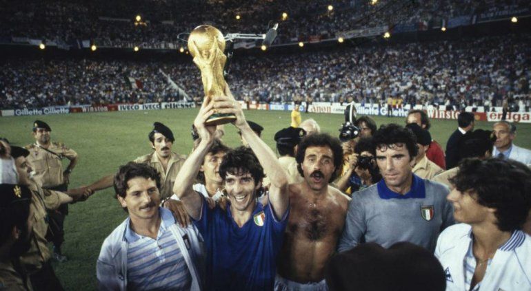 Murió Paolo Rossi, una de las figuras de Italia en el Mundial de 1982