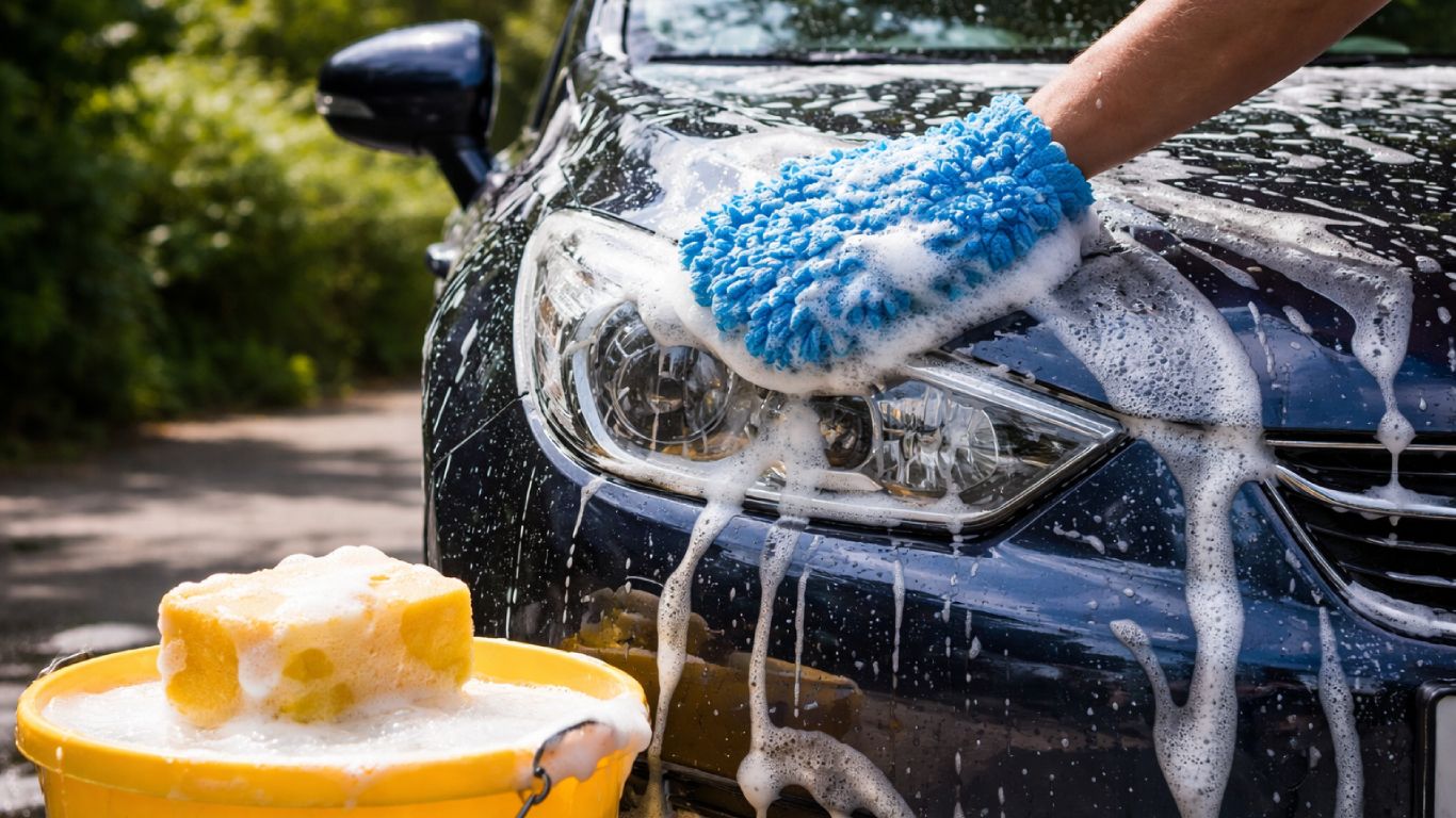 El error imperdonable que muchos cometen al lavar el auto: en vez de  cuidarlo, lo rayan