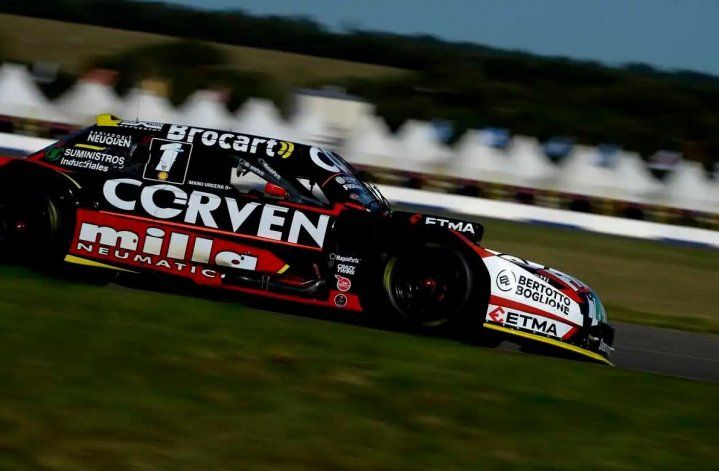 Manu Urcera es el primer campeón que gira en El Calafate.