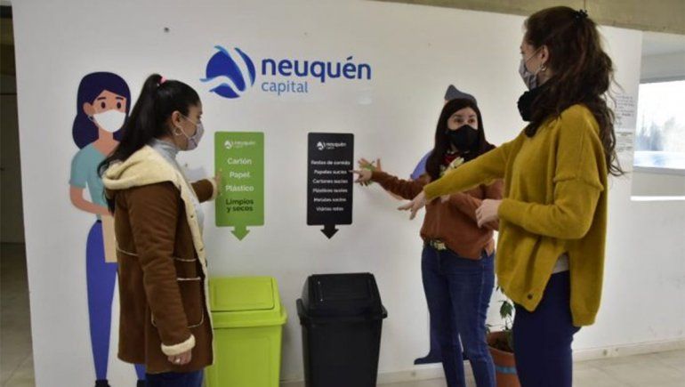 Instalan puntos de separación de residuos en dependencias municipales