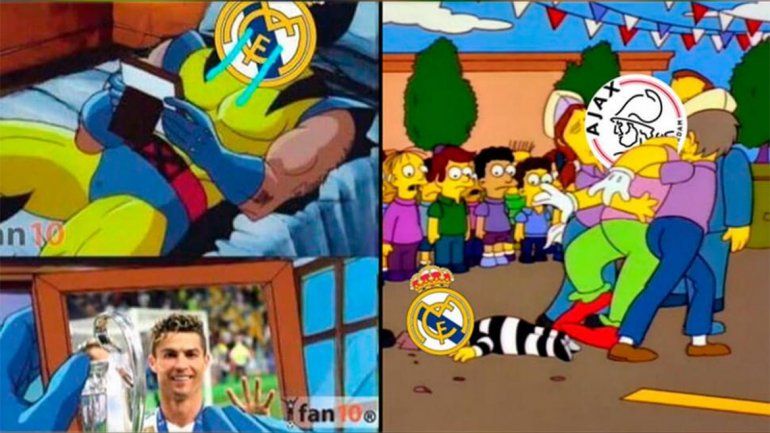 Con memes, el mundo se burló del difícil presente del Real Madrid
