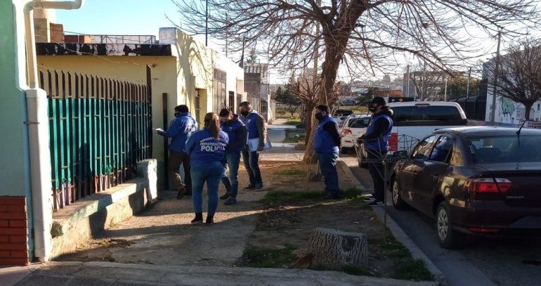 El domicilio del sospechoso fue allanado por efectivos de Seguridad Personal.