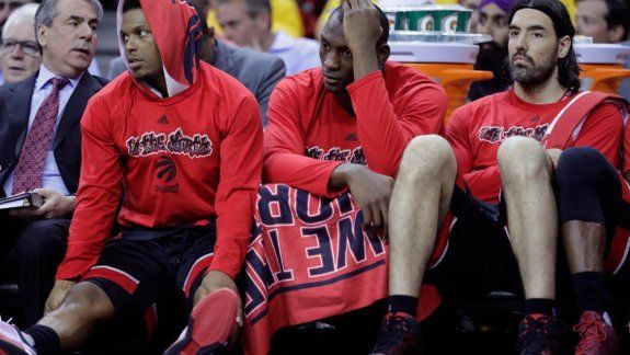 scola fue titular en toronto, que perdio contra cleveland