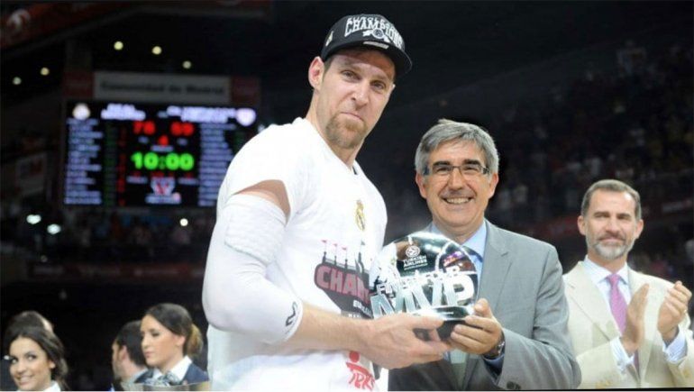 Nocioni fue nominado al Equipo de la Década en la Euroliga