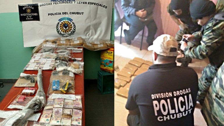 La gran cantidad de droga fue encontrada en una chacra de China Muerta que funcionaría como lugar de acopio. 