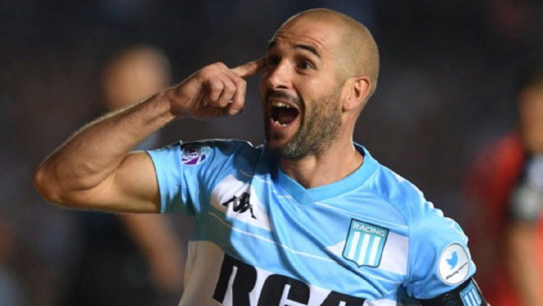 Lisandro López, jugador del Racing.