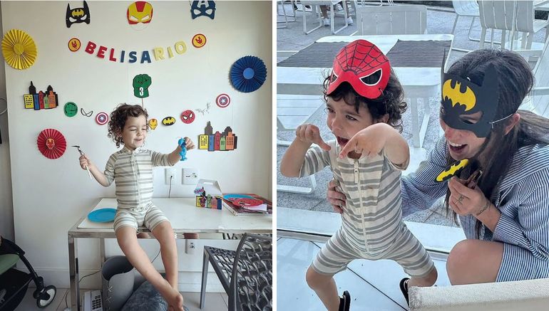 Los posteos de Juana Repetto del cumpleaños de su hijo Belisario. Los posteos de Juana Repetto del cumpleaños de su hijo Belisario. 