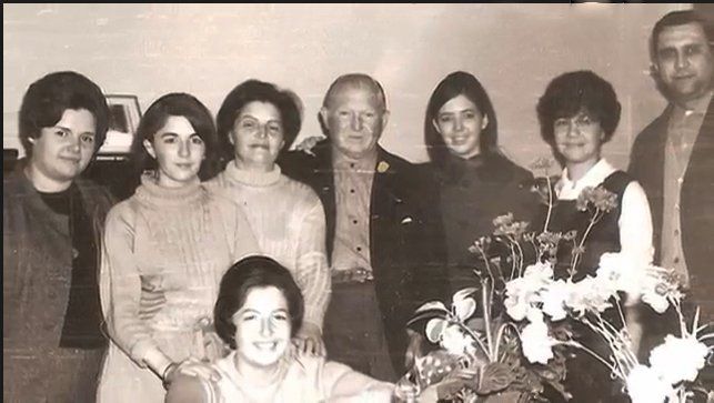 Uno de los tantos encuentros familiares que disfrutaban Beatriz y Samuel.