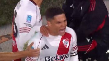 El enojo de Juanfer Quintero con la gente de River. El enojo de Juanfer Quintero con la gente de River.