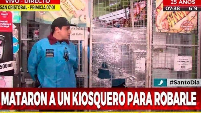Un kiosquero se resistió a un robo y fue asesinado de un balazo