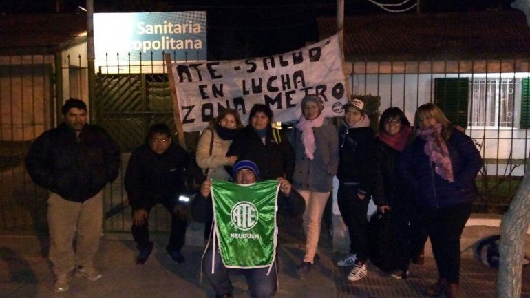 Tensión entre ATE y la Policía por la ocupación de una oficina