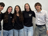 Los jóvenes estudiantes de quinto año del Instituto Fátima, impulsan la colecta solidaria para Casa Betiana.