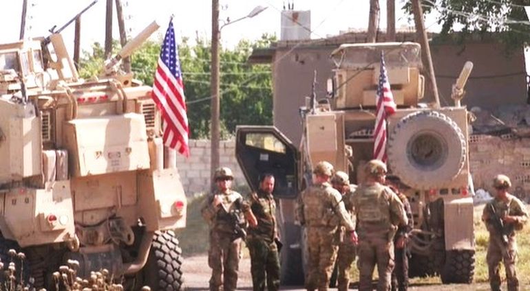 Soldados de Estados Unidos en Siria. Soldados de Estados Unidos en Siria.