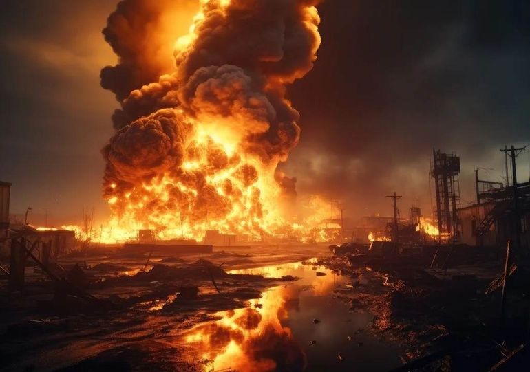 Irán, Ataque reserva de petróleo. Irán, Ataque reserva de petróleo.