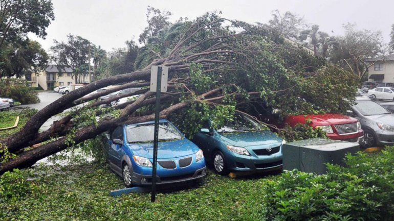 La mayoría de la gente debe permanecer en sus casas porque el Gobierno todavía no levantó el toque de queda. La gran Miami es una ciudad fantasma.