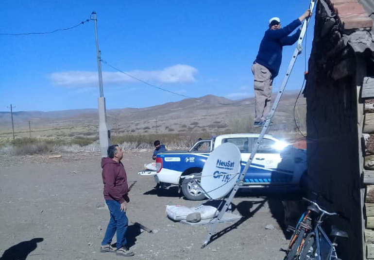 La conexión a internet que cambió a la comunidad.
