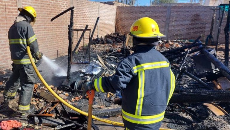 CENTENARIO: Preparaba el fuego para un asado y se produjo un desastre