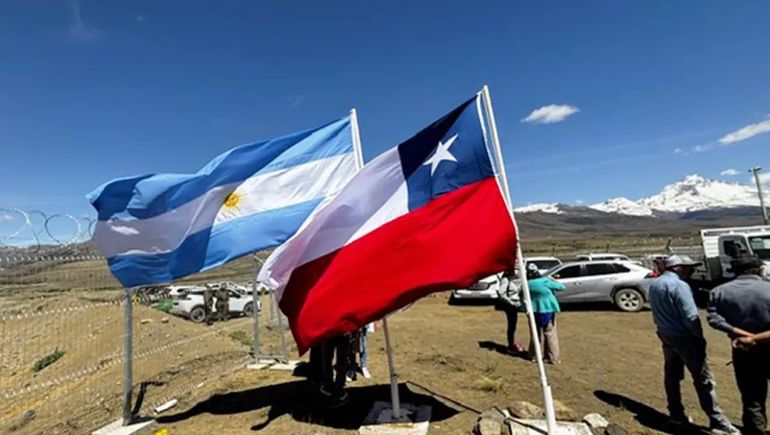 La apertura oficial del Paso Pichahcén. | LM Neuquen La apertura oficial del Paso Pichahcén.