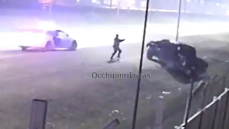 Policías balearon a un rugbier que pasó un semáforo en rojo