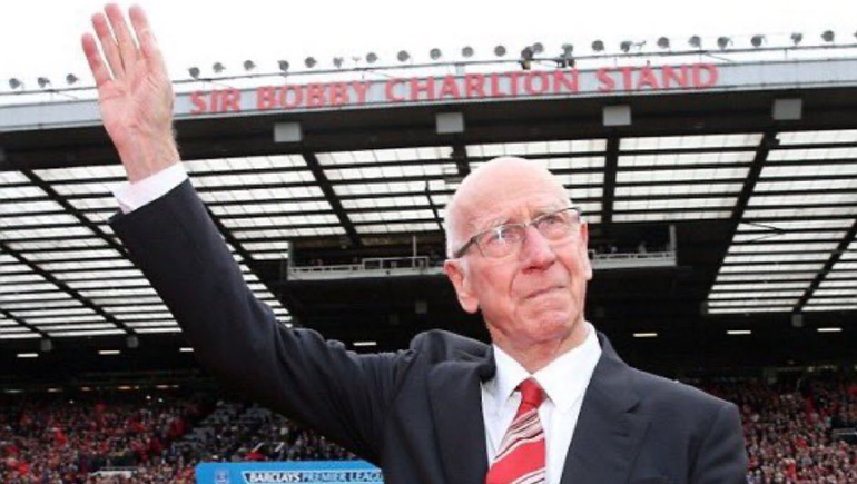 Bobby Charlton dijo adiós. Una leyenda del fútbol mundial.&nbsp;