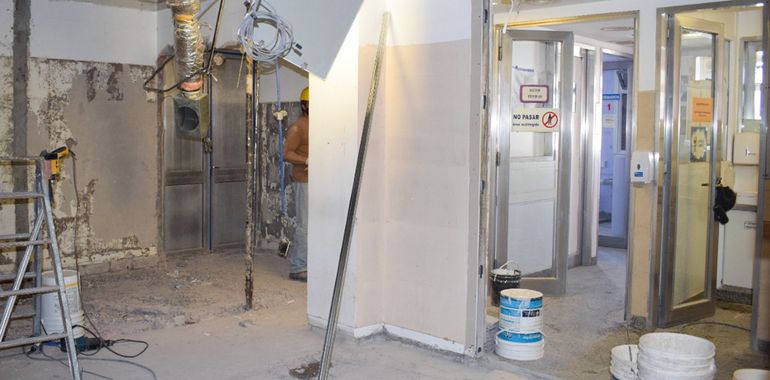 La ampliación de pediatría del Castro Rendón está en su etapa final