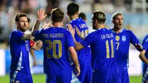 La Selección Argentina ganó 5 a 0.