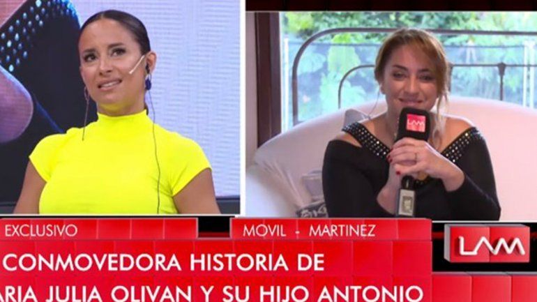 Lourdes Sánchez se quebró al hablar de su hijo
