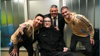 Lionel Messi Charly García