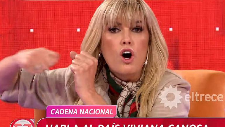 Revelan que están por echar a Viviana Canosa de Canal 13: No da