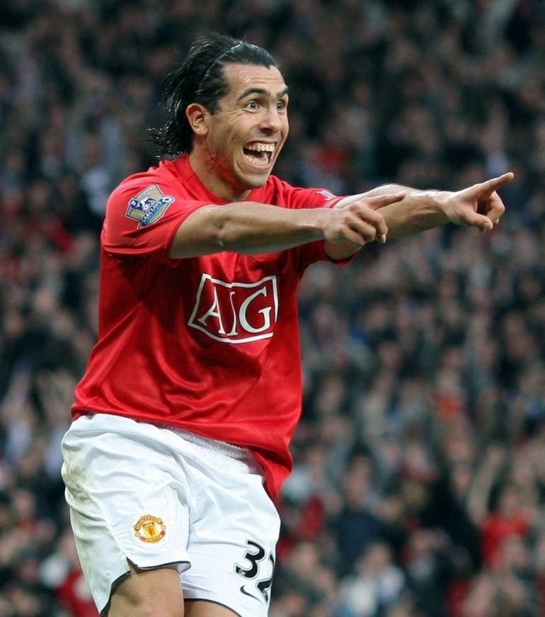 Tevez campeón de la Premier League con el Manchester United Tevez campeón de la Premier League con el Manchester United