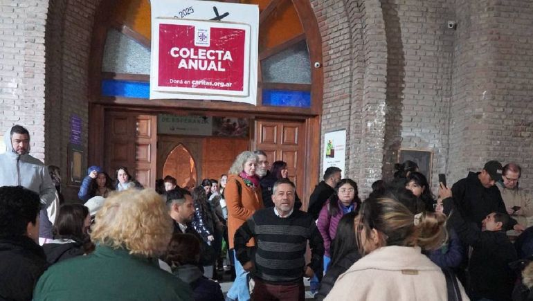 La misa por los damnificados de la Cooperativa 127 Hectáreas. La misa por los damnificados de la Cooperativa 127 Hectáreas.