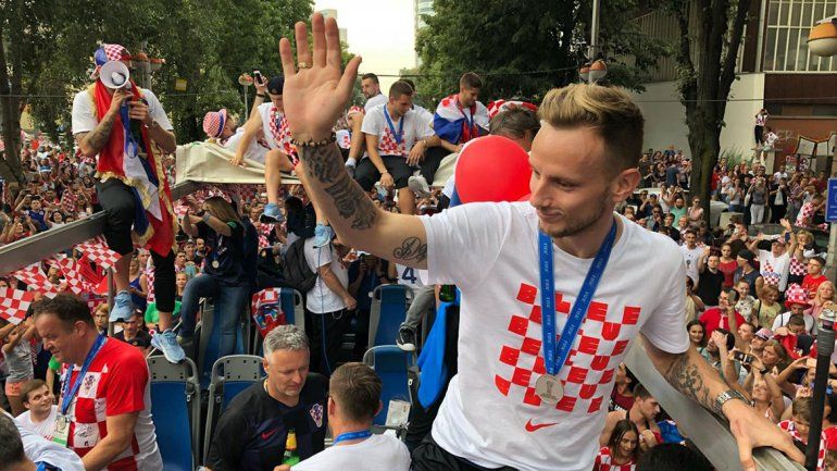 En Croacia recibieron a su selección con todos los laureles.