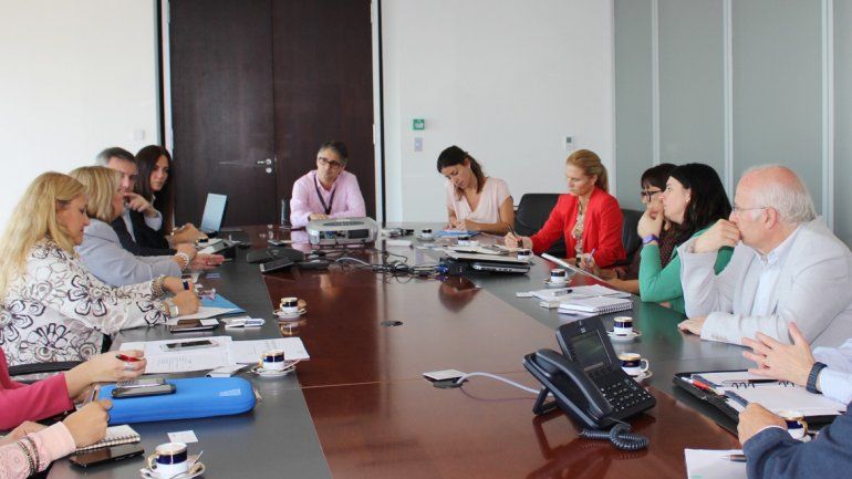 El ministro José Brillo participó de la reunión del Ente Patagonia junto con autoridades de Aerolíneas Argentinas.