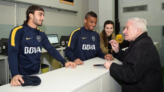 El colombiano Sebastián Pérez debuta en el conjunto azul y oro.